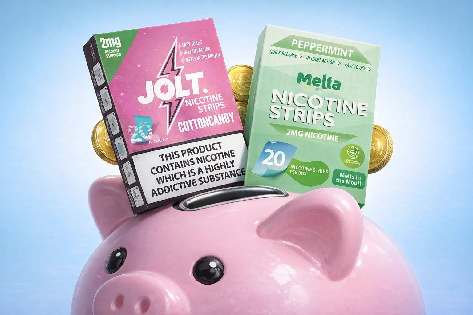 Most affordable nicotine strips in the UK