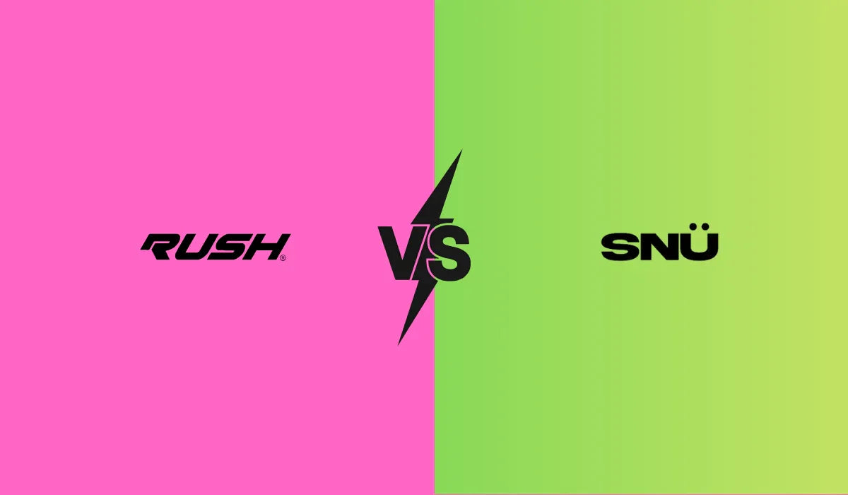 rush vs snu nicotine pouches