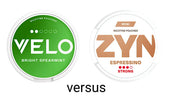 Zyn vs Velo nicotine pouches