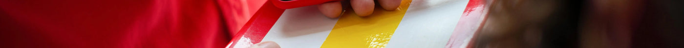 person signing for a parcel delivery