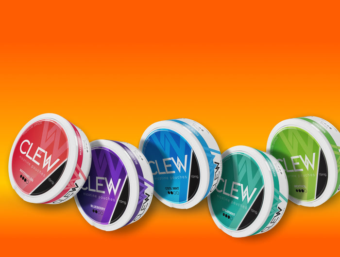 <h2>Clew Nicotine Pouches <br/>from £2.97</h2>